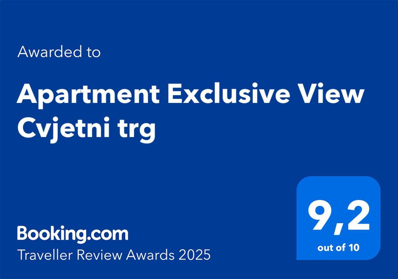 Apartment Exclusive View Cvjetni Trg ซาเกร็บ ภายนอก รูปภาพ